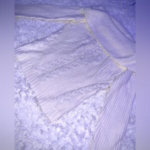 Women’s White Off the Shoulder Sweater